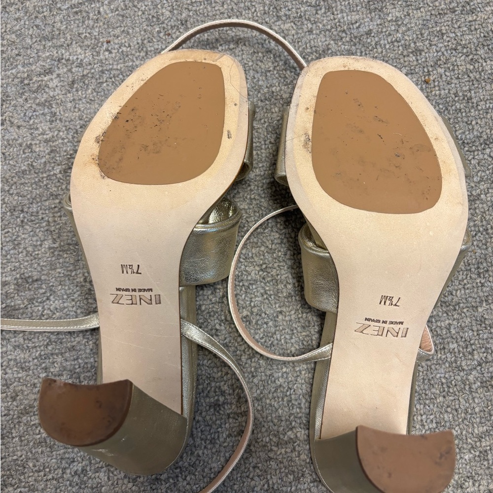 Inez Heels Style Isabel Color Soft Gold